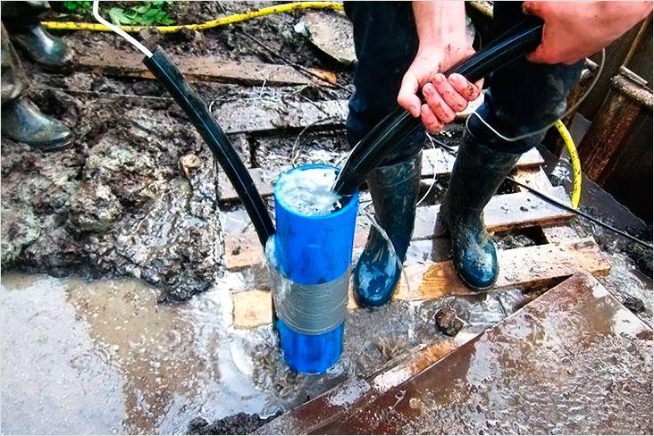 Чистка скважины для воды